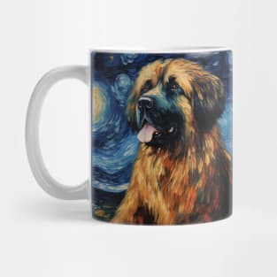 Leonberger Starry Night Mug